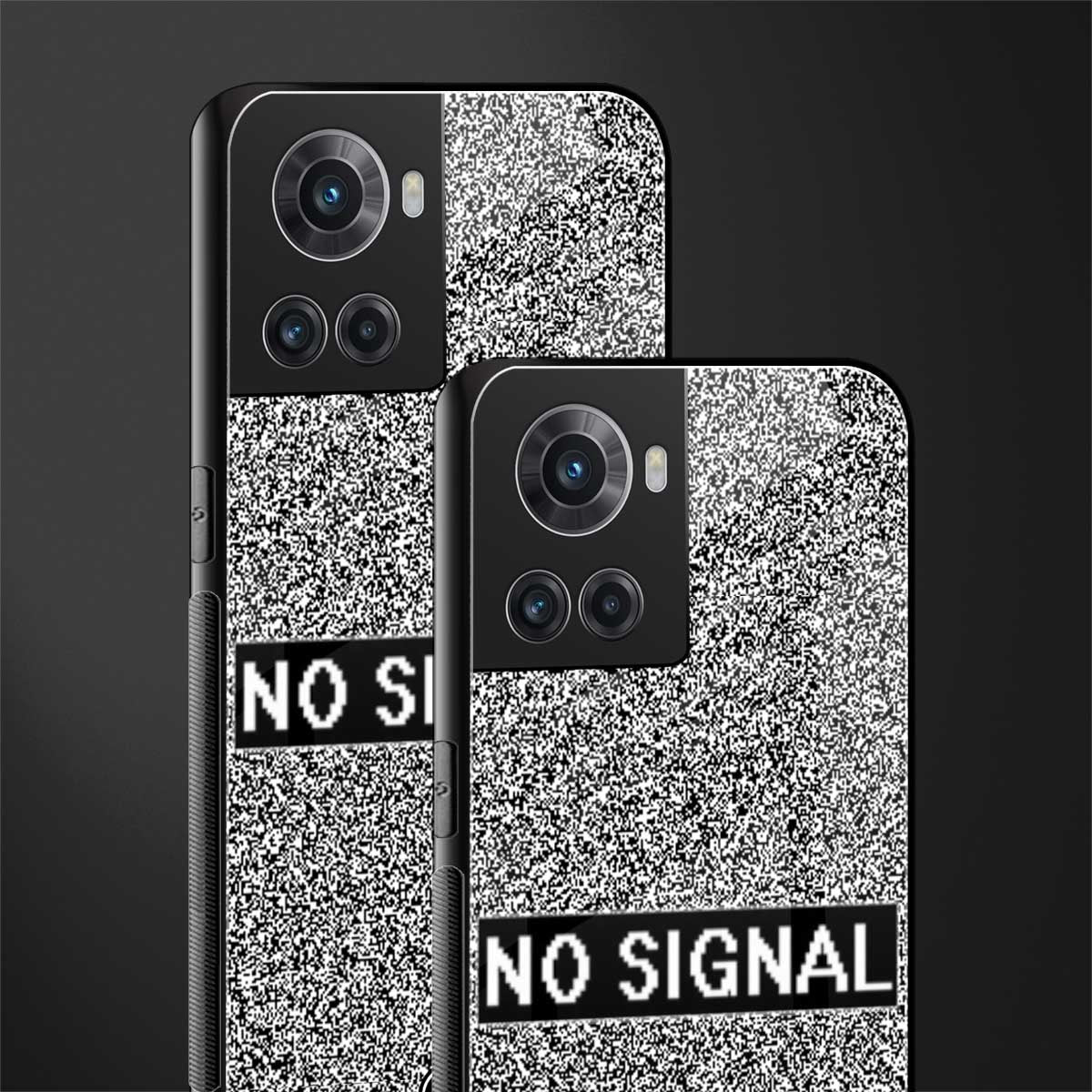 no signal back phone cover | glass case for oneplus 10r 5g