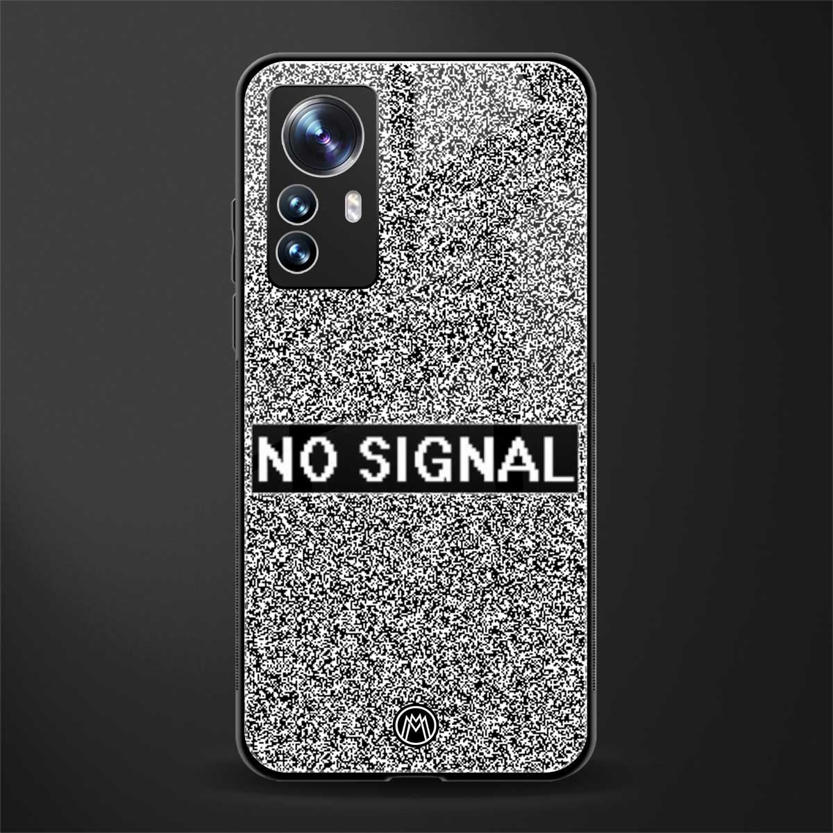 no signal back phone cover | glass case for xiaomi 12 pro