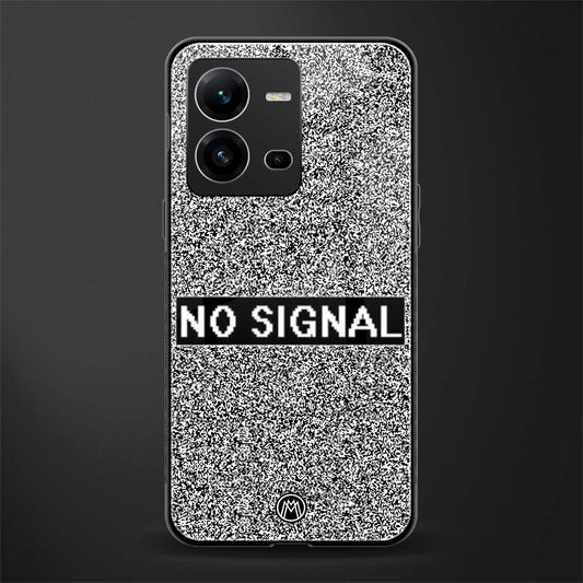 no signal back phone cover | glass case for vivo v25-5g