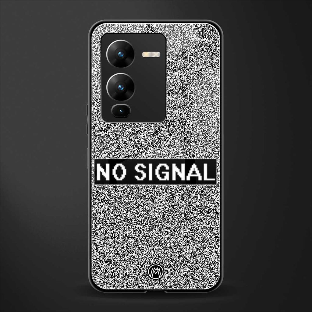 no signal back phone cover | glass case for vivo v25 pro 5g