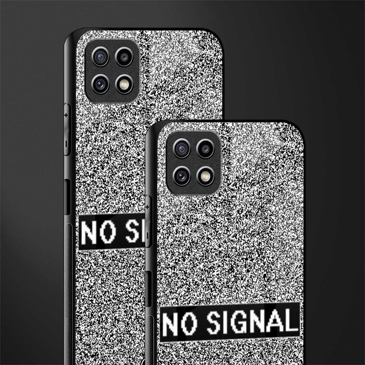 no signal back phone cover | glass case for samsung galaxy f42