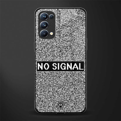 no signal back phone cover | glass case for oppo reno 5