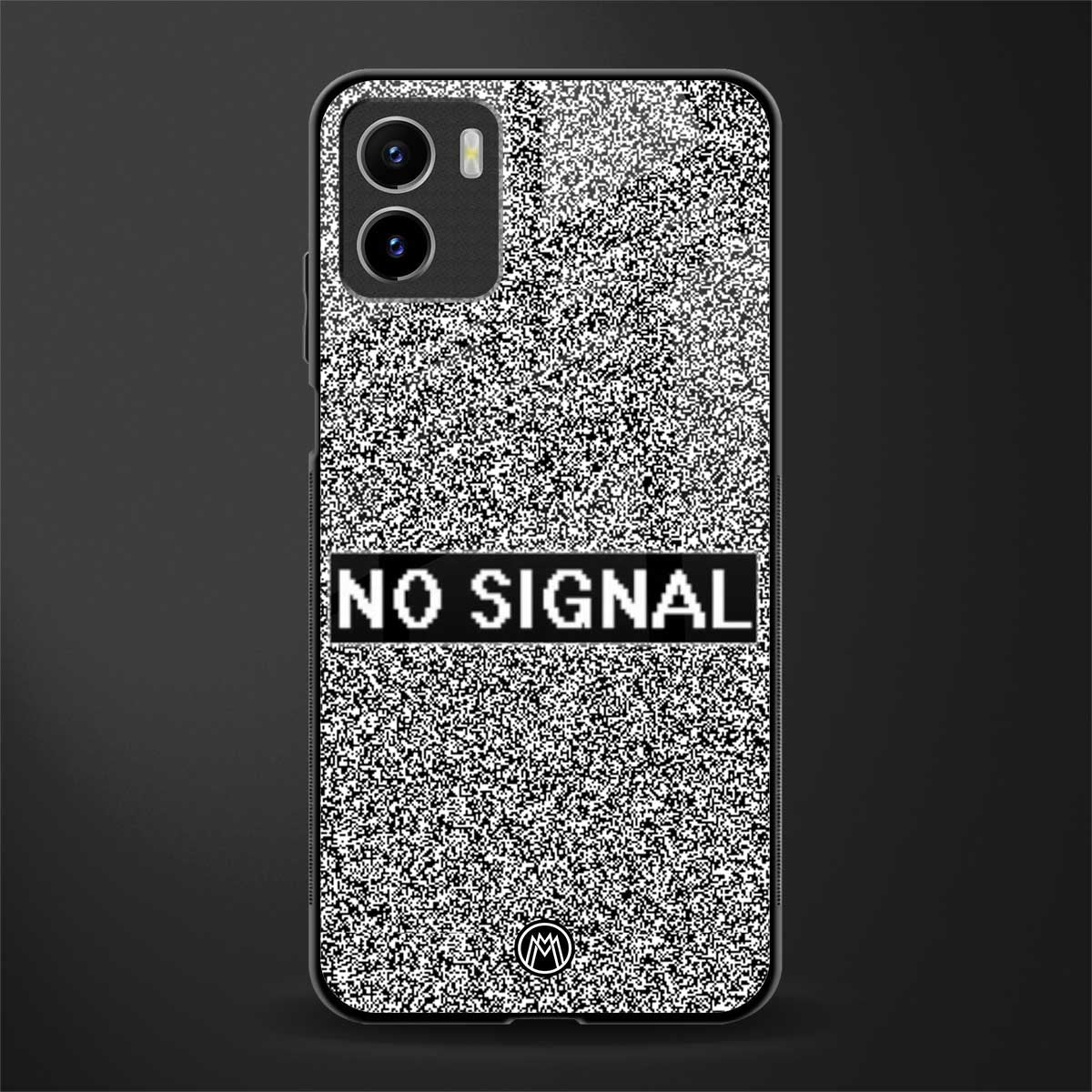 no signal back phone cover | glass case for vivo y72