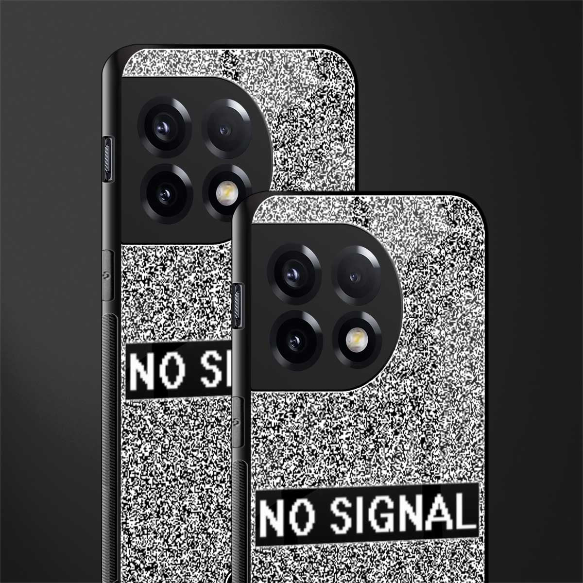 no signal back phone cover | glass case for oneplus 11r