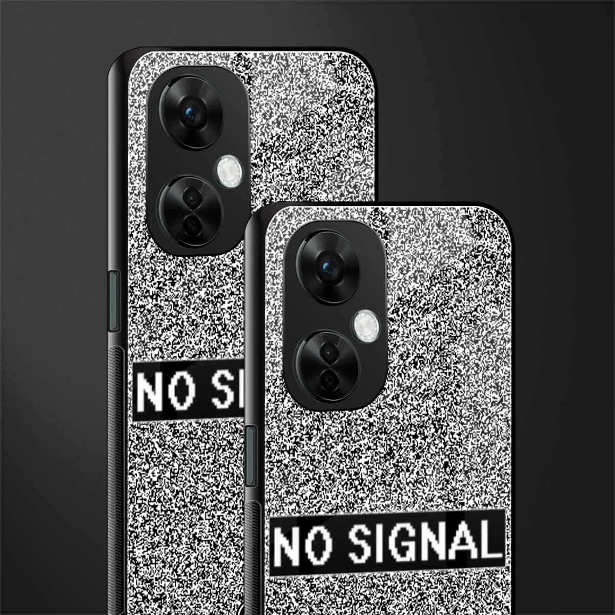 no signal back phone cover | glass case for oneplus nord ce 3 lite
