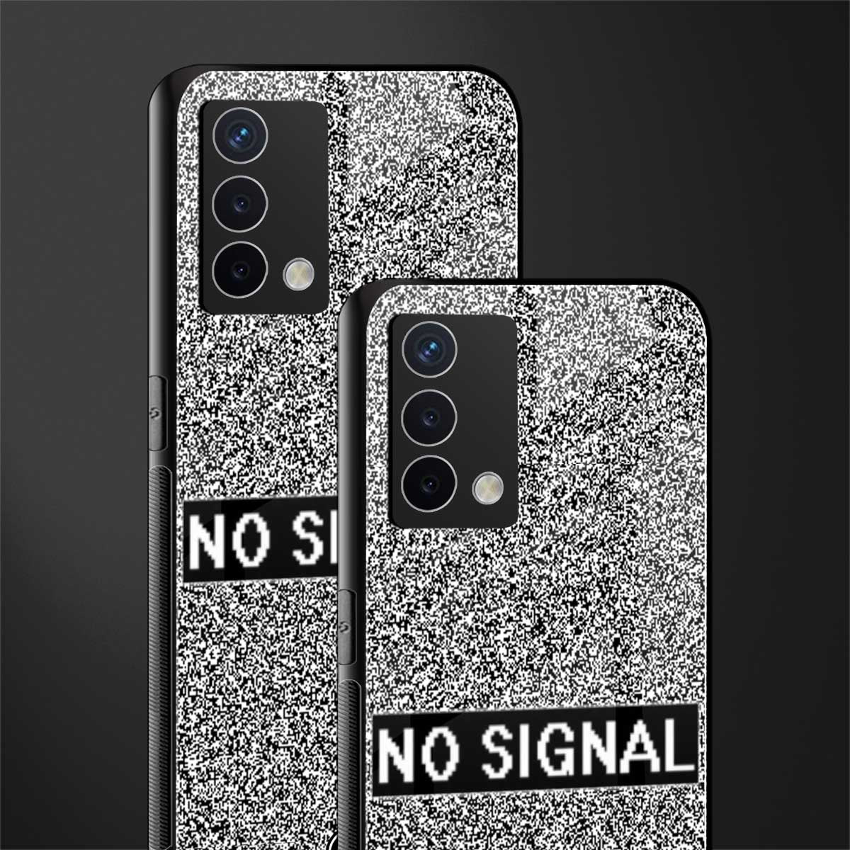 no signal back phone cover | glass case for oppo a74 4g