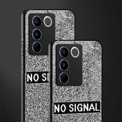 no signal back phone cover | glass case for vivo v27 pro 5g