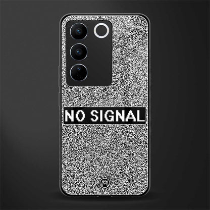 no signal back phone cover | glass case for vivo v27 pro 5g