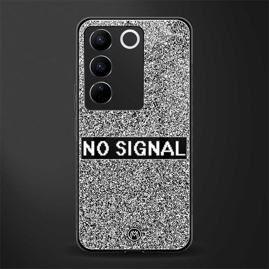 no signal back phone cover | glass case for vivo v27 pro 5g