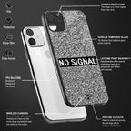 no signal back phone cover | glass case for redmi note 11 pro plus 4g/5g