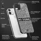no signal back phone cover | glass case for vivo v25-5g