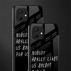 nobody likes us back phone cover | glass case for samsung galaxy a04