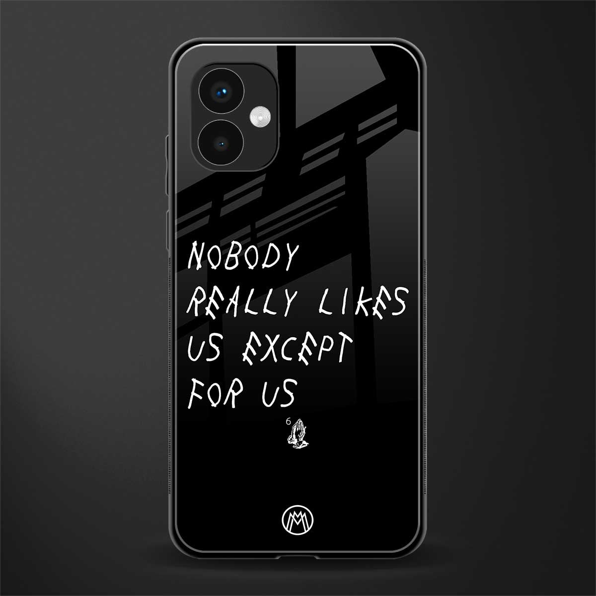 nobody likes us back phone cover | glass case for samsung galaxy a04