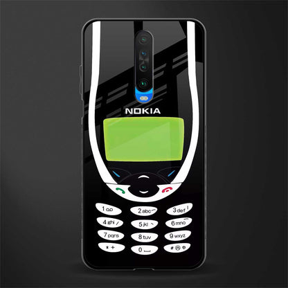 nokia 3310 vintage glass case for poco x2 image
