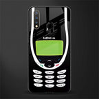 nokia 3310 vintage glass case for vivo u20 image