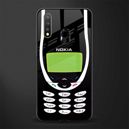 nokia 3310 vintage glass case for vivo y19 image