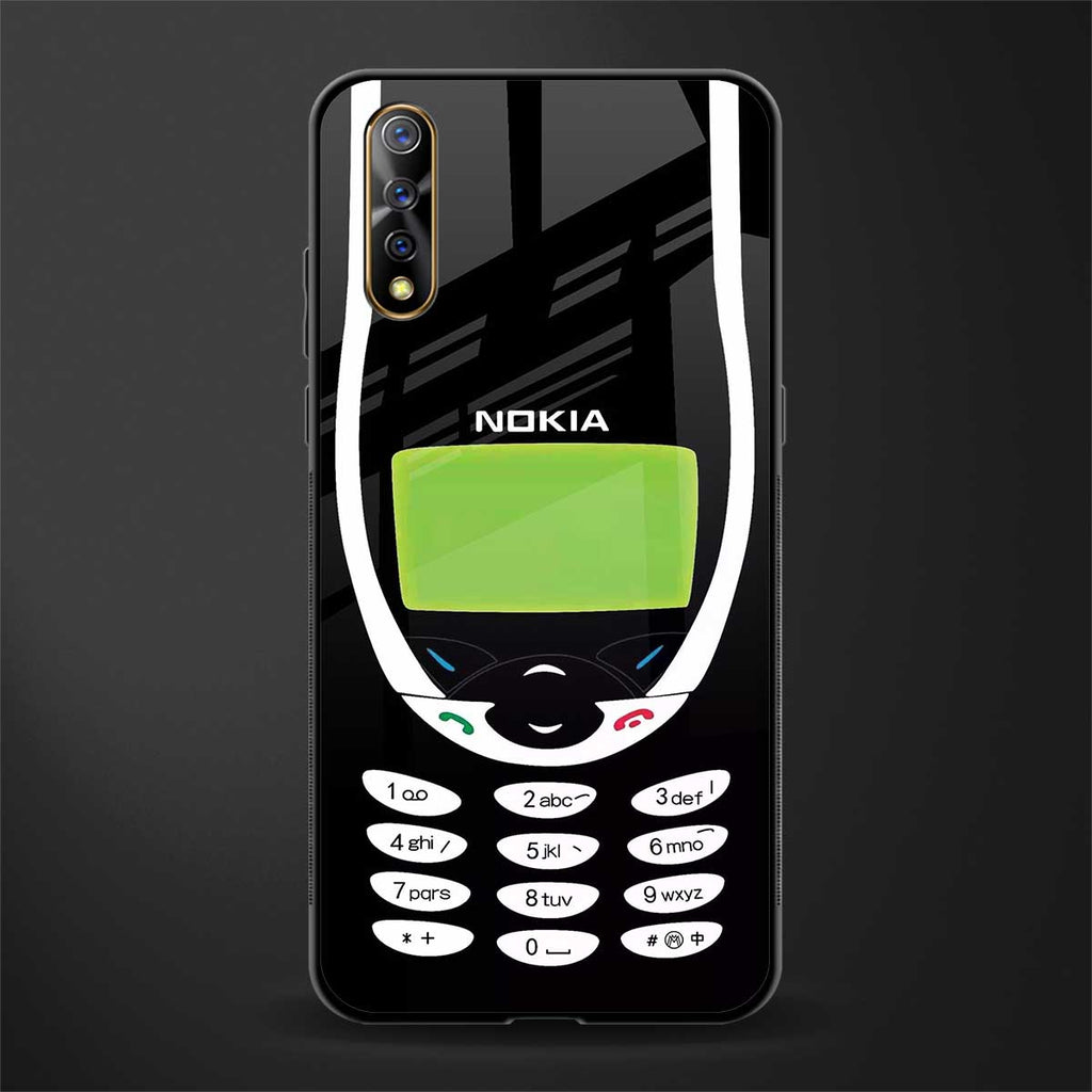 nokia 3310 vintage glass case for vivo s1 image