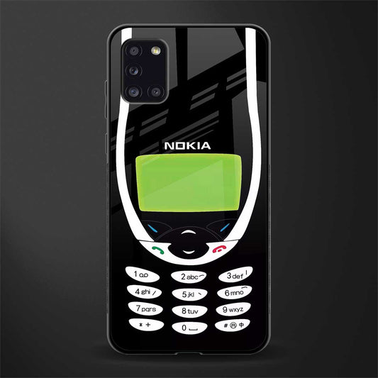 nokia 3310 vintage glass case for samsung galaxy a31 image