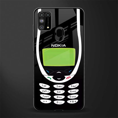 nokia 3310 vintage glass case for samsung galaxy m31 prime edition image