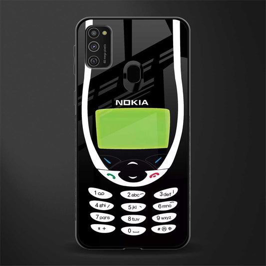 nokia 3310 vintage glass case for samsung galaxy m30s image