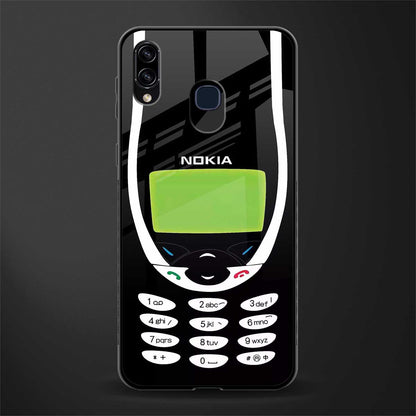 nokia 3310 vintage glass case for samsung galaxy m10s image
