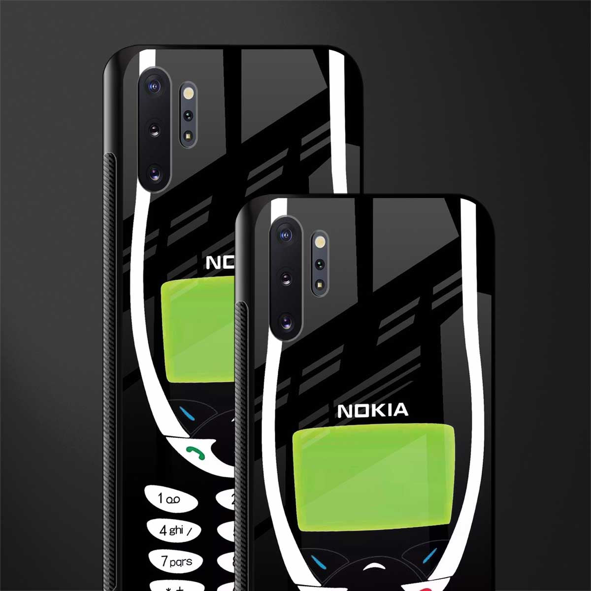 nokia 3310 vintage glass case for samsung galaxy note 10 plus image-2