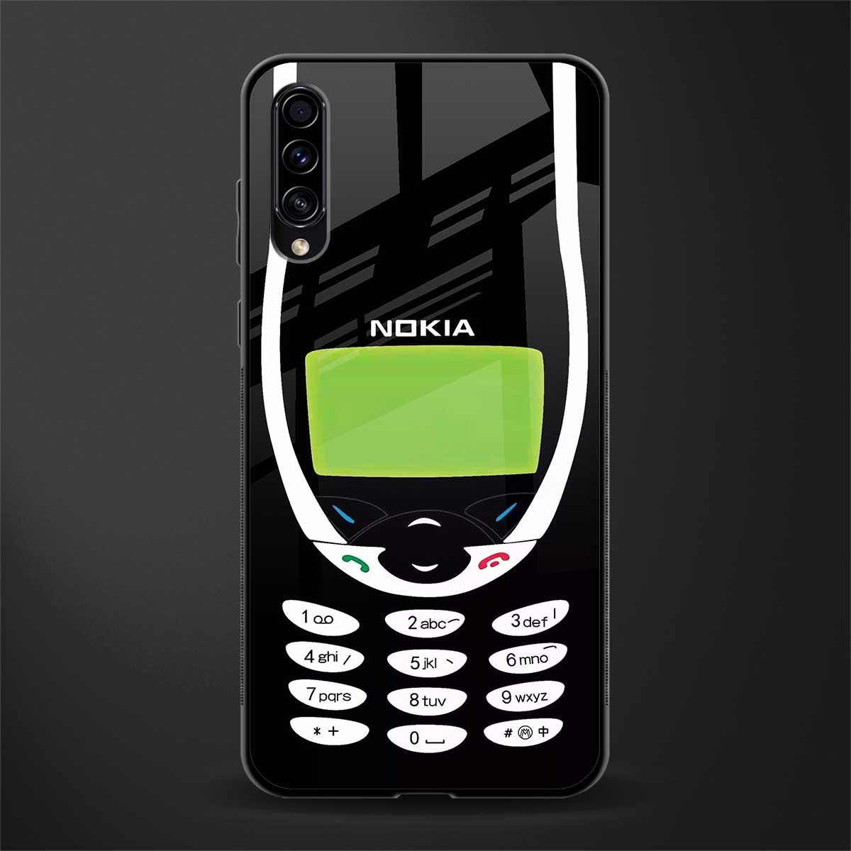nokia 3310 vintage glass case for samsung galaxy a70s image