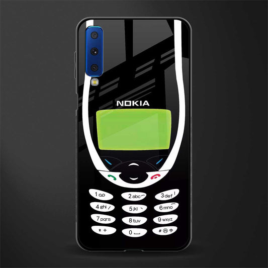 nokia 3310 vintage glass case for samsung galaxy a7 2018 image