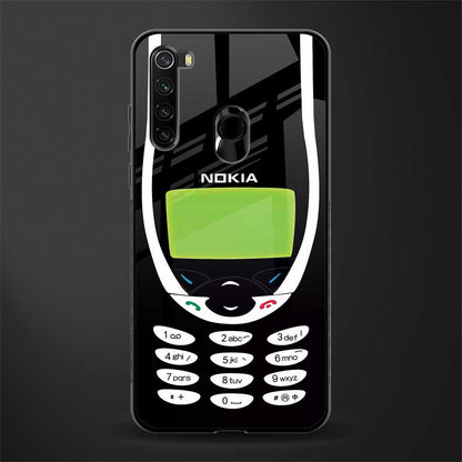 nokia 3310 vintage glass case for redmi note 8 image