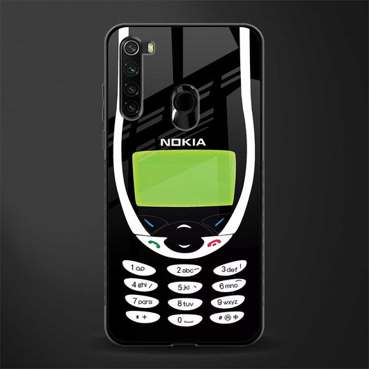 nokia 3310 vintage glass case for redmi note 8 image