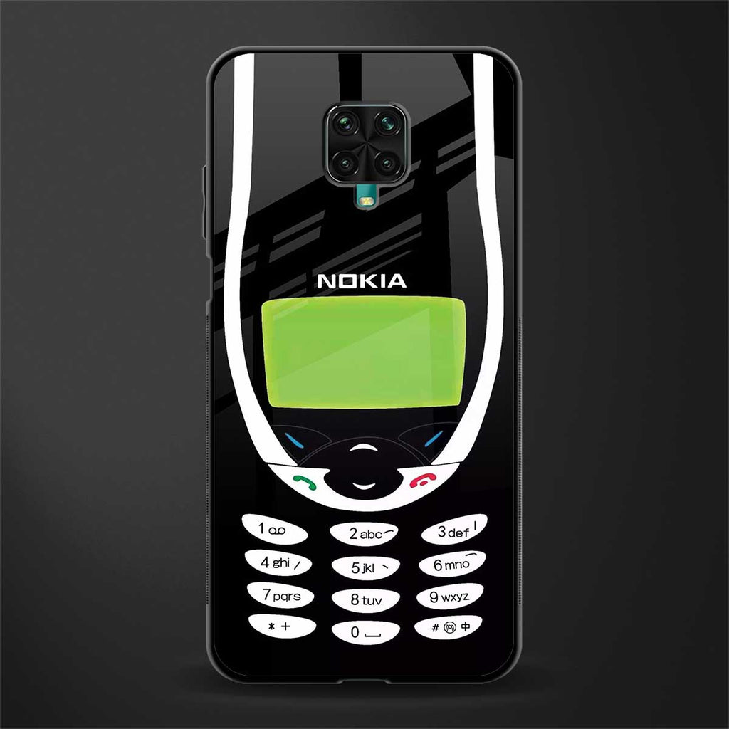 nokia 3310 vintage glass case for redmi note 9 pro image