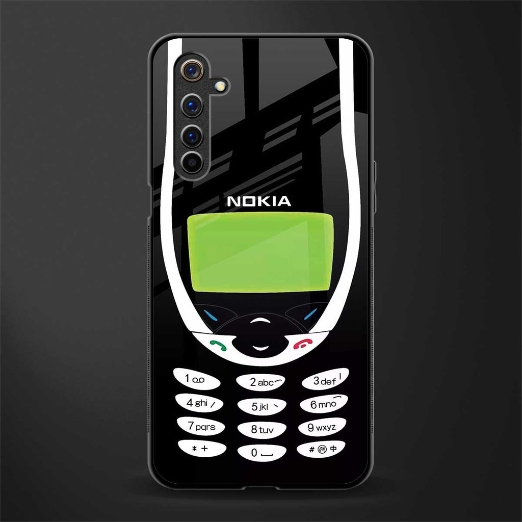 nokia 3310 vintage glass case for realme 6 pro image
