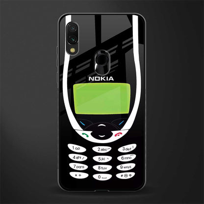 nokia 3310 vintage glass case for redmi note 7 image