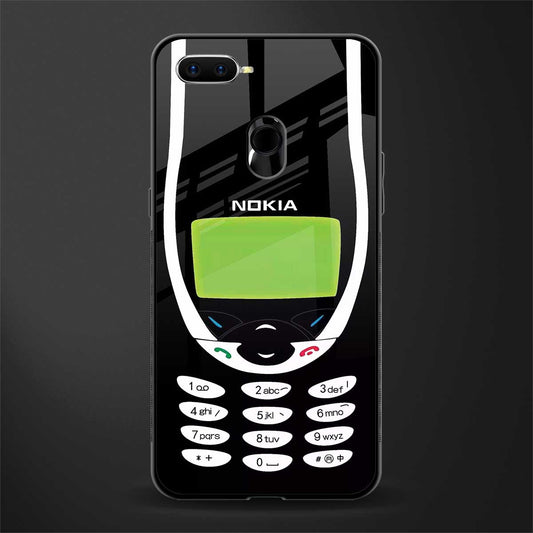 nokia 3310 vintage glass case for oppo a5s image