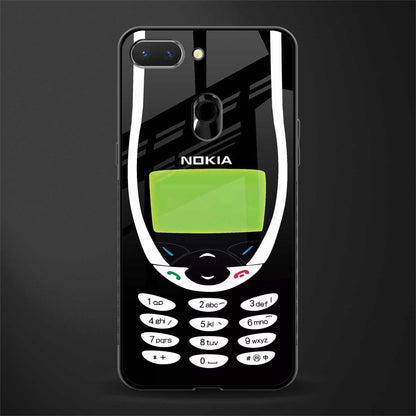 nokia 3310 vintage glass case for oppo a5 image