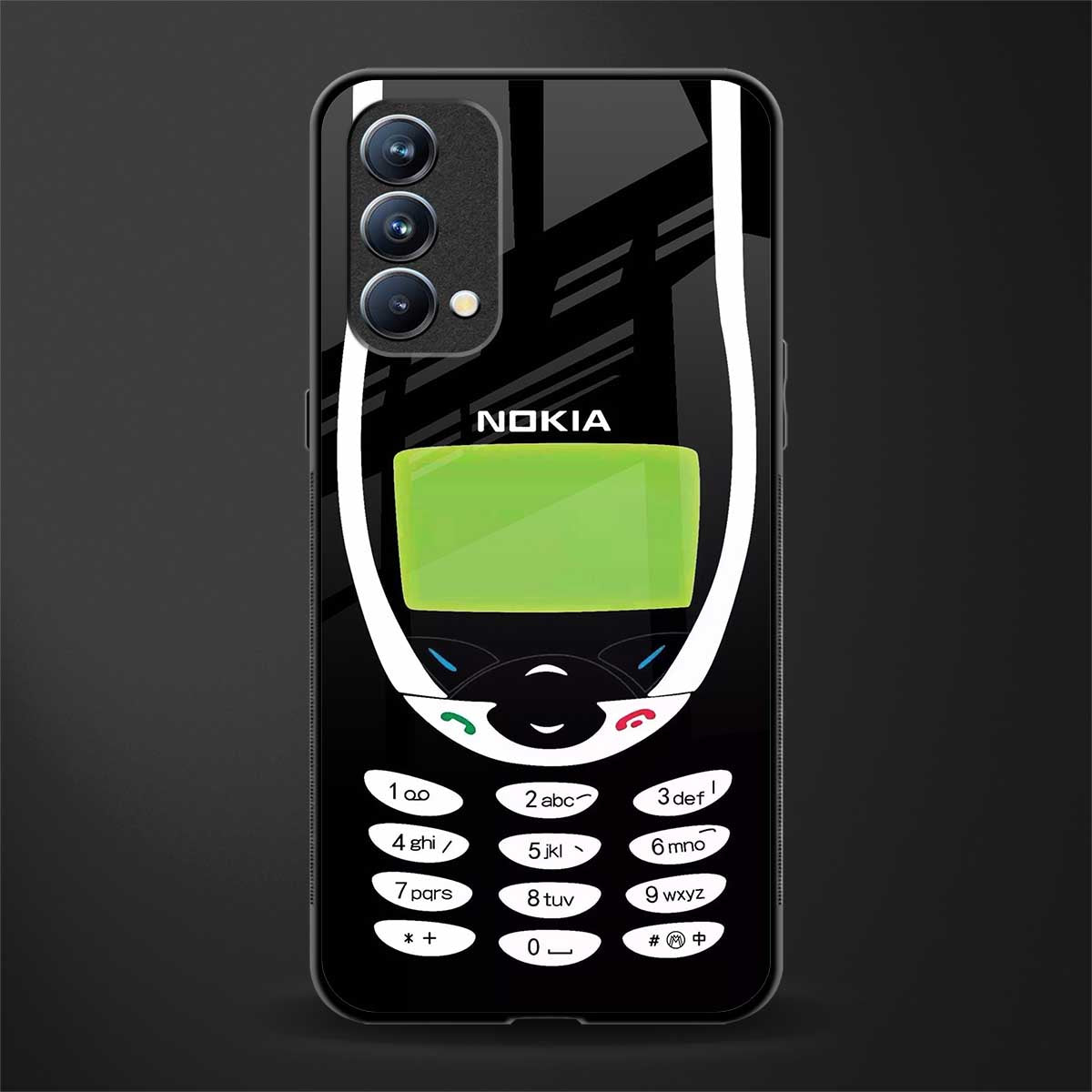 nokia 3310 vintage glass case for oppo f19 image