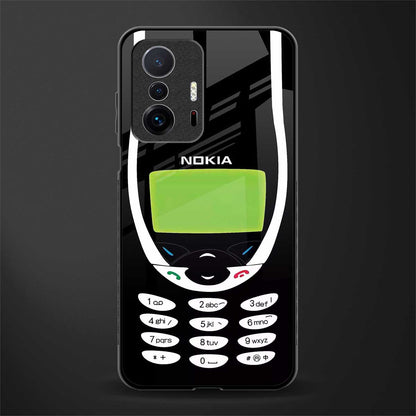 nokia 3310 vintage glass case for mi 11t pro 5g image