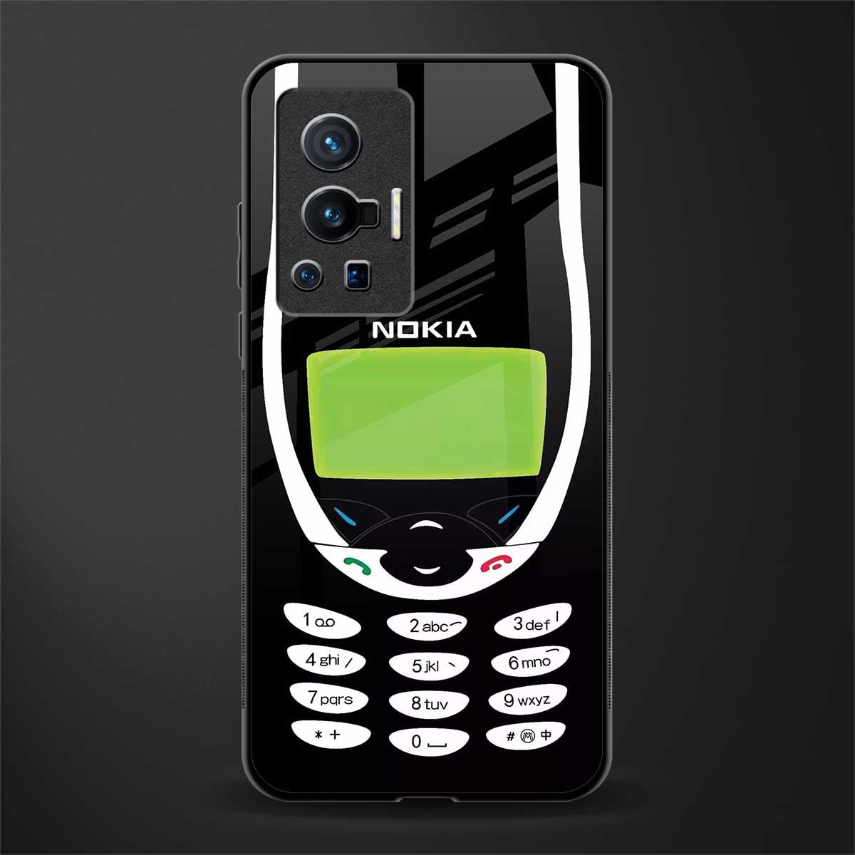 nokia 3310 vintage glass case for vivo x70 pro image