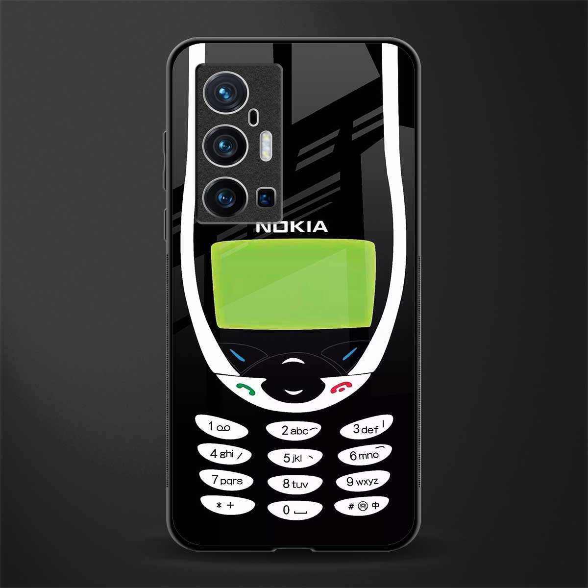 nokia 3310 vintage glass case for vivo x70 pro plus image