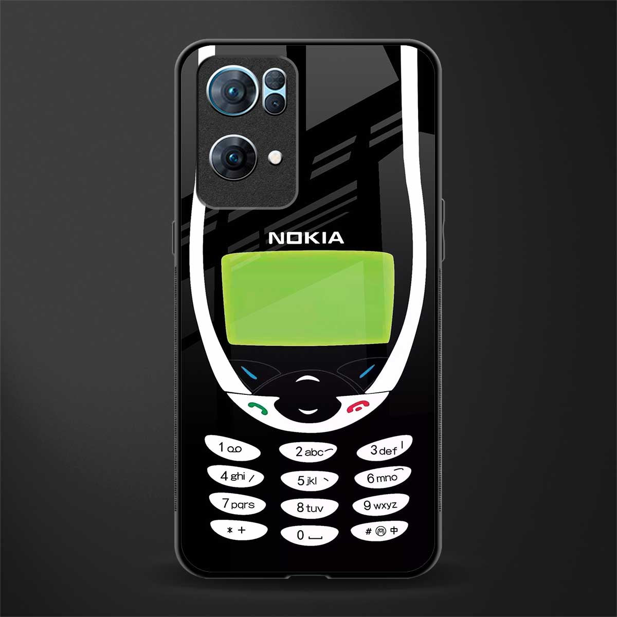 nokia 3310 vintage glass case for oppo reno7 pro 5g image