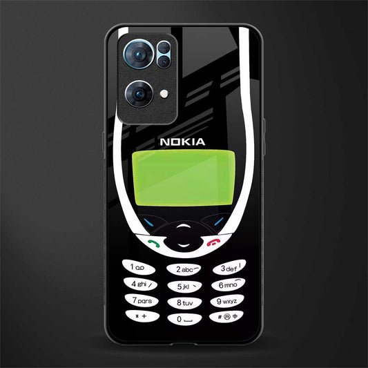 nokia 3310 vintage glass case for oppo reno7 pro 5g image