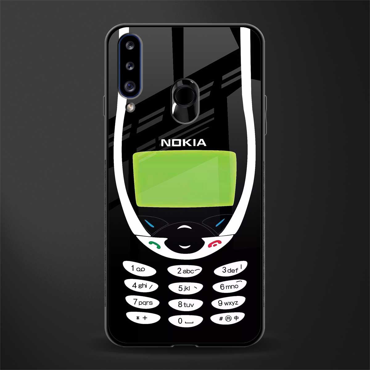 nokia 3310 vintage glass case for samsung galaxy a20s image