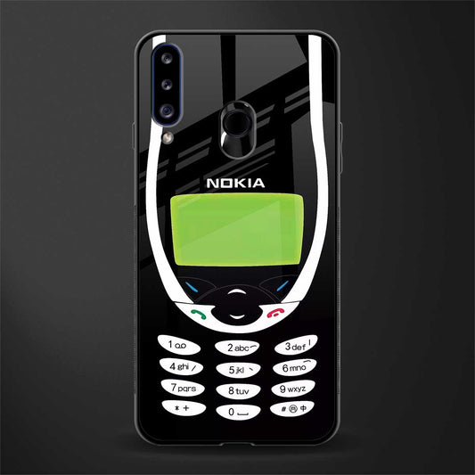 nokia 3310 vintage glass case for samsung galaxy a20s image