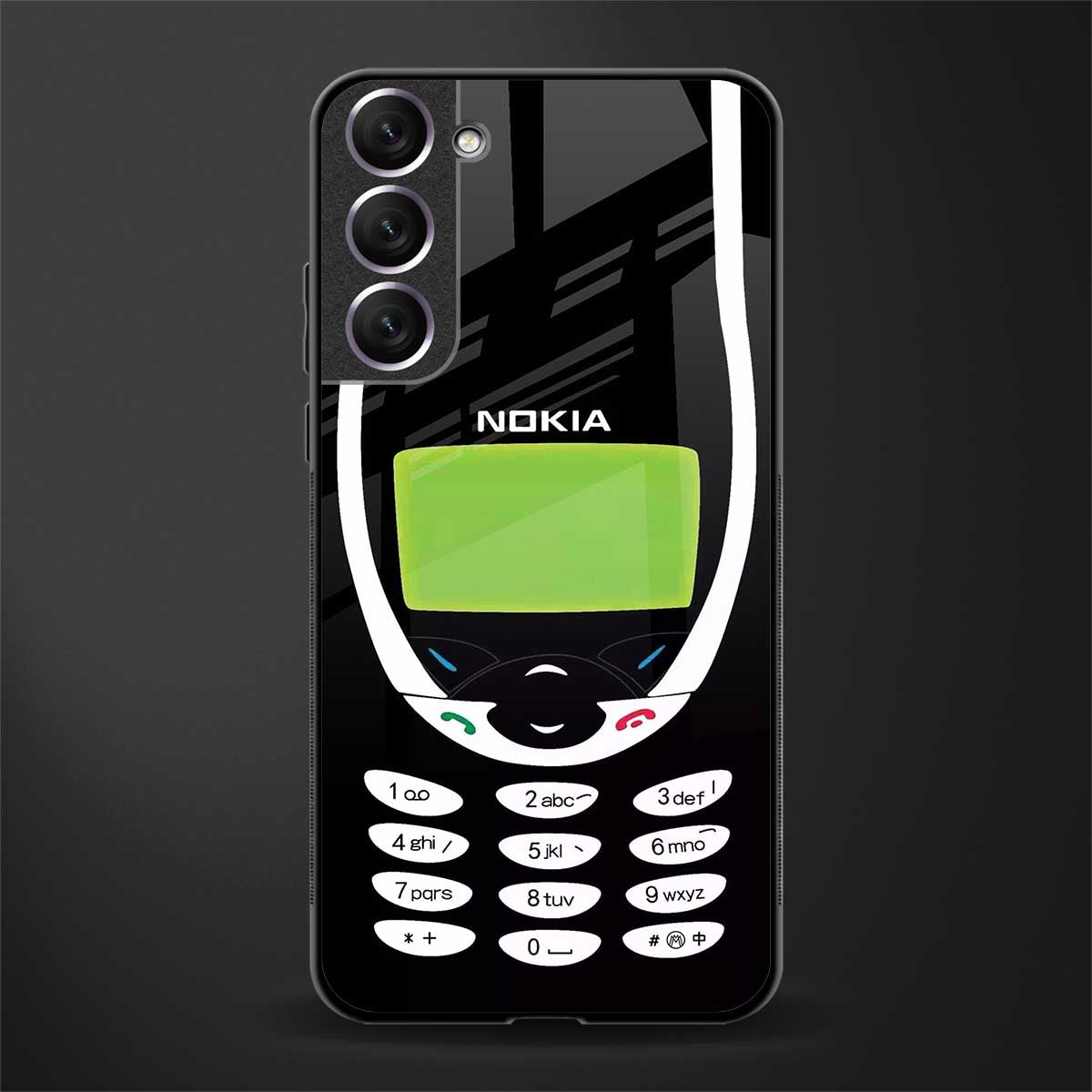 nokia 3310 vintage glass case for samsung galaxy s21 plus image