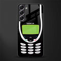 nokia 3310 vintage glass case for samsung galaxy s21 image