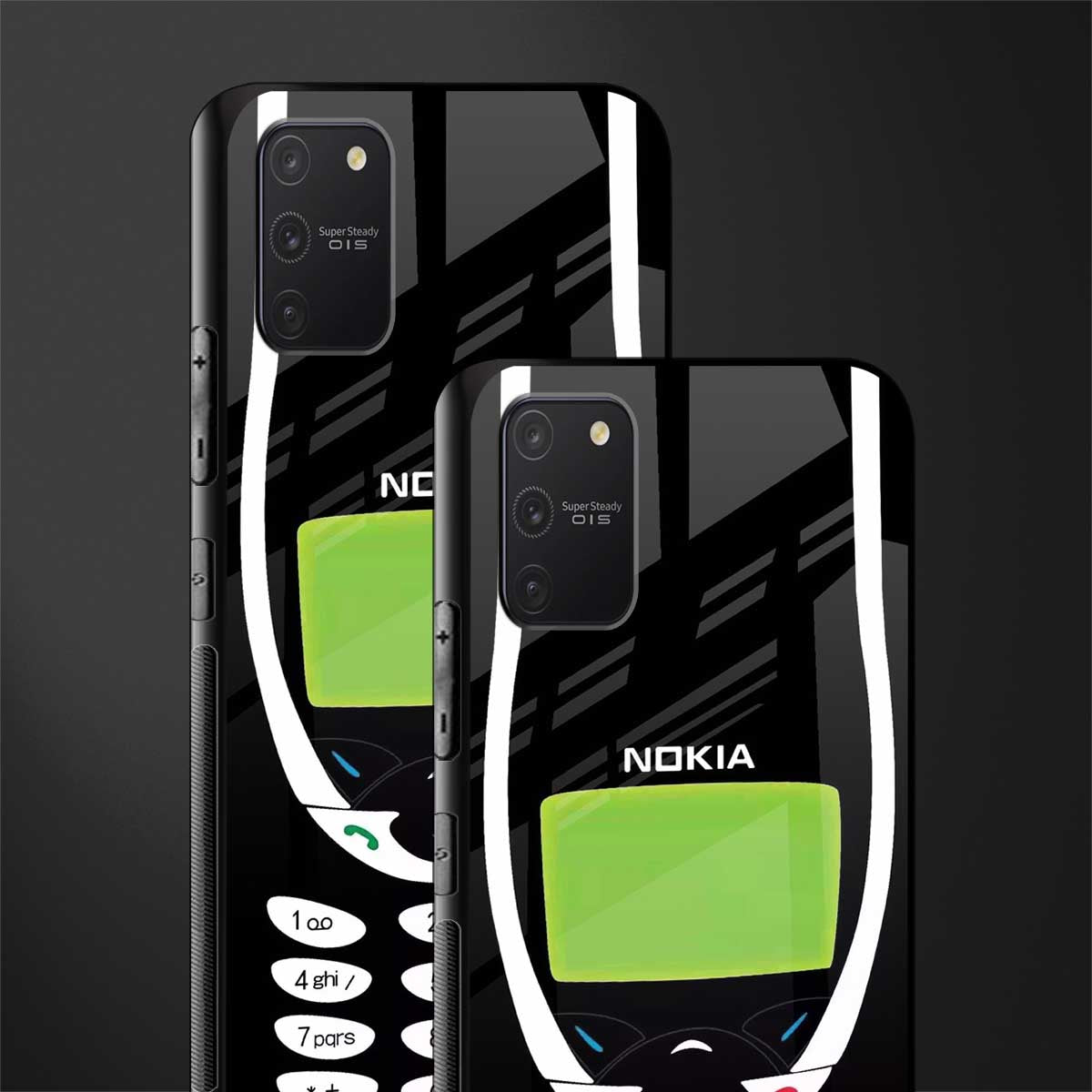 nokia 3310 vintage glass case for samsung galaxy a91 image-2