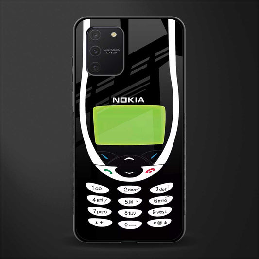 nokia 3310 vintage glass case for samsung galaxy a91 image