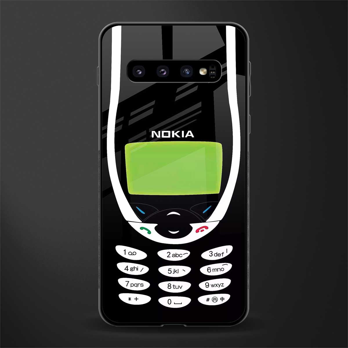 nokia 3310 vintage glass case for samsung galaxy s10 plus image