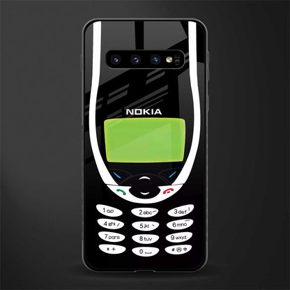 nokia 3310 vintage glass case for samsung galaxy s10 plus image