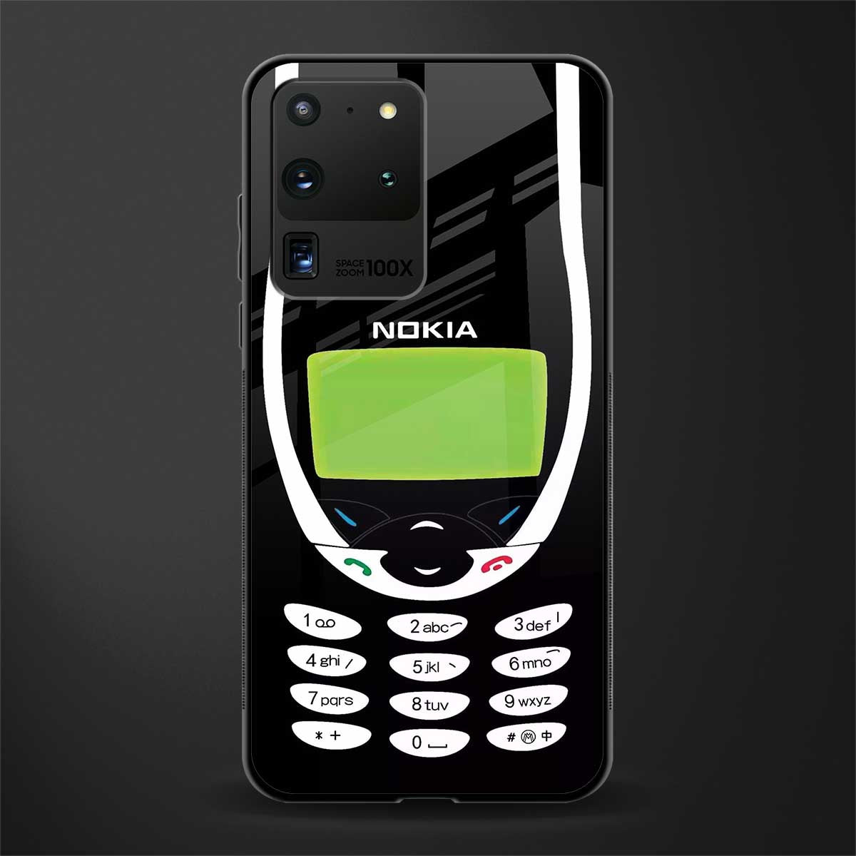 nokia 3310 vintage glass case for samsung galaxy s20 ultra image